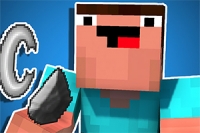 초보가 마인크래프트에서 프로의 집으로 트롤하러 갔다