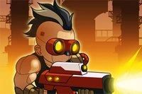 외계인 무리가 기지를 공격한다