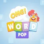 한 만화 스타일 캐릭터가 말풍선과 함께 OMG!