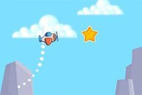 비행기를 조종하고 모든 별을 모아 최종 체크포인트에 도달하세요