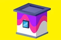 흰색 집은 지루해요