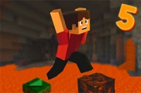 스피드런과 하드코어 모드가 있는 파쿠르 블록 시리즈