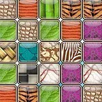 다양한 색상과 패턴의 타일들이 격자 형태로 배열되어 있는 이미지