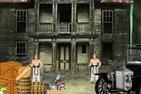 수수께끼 저택에 흩어진 다양한 물건들