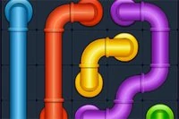 파이프를 연결하며 색상을 맞추세요