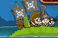 해적선이 해안에서 목격되었습니다!