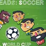 다섯 명의 캐릭터가 축구공을 둘러싸고 있는 장면이 그려진 초록색 배경의 일러스트