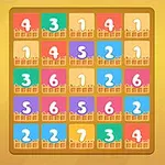 색색의 타일에 숫자가 적힌 5x5 격자의 이미지