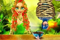 독초 아이비가 씨앗을 괴물 같은 새로운 종으로 성장시키도록 도와주세요!