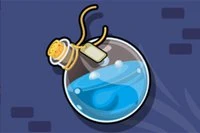 물약을 솥에 던져 레벨을 완료하세요