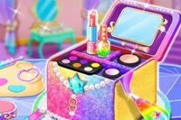 베이킹 게임에서 메이크업 케이크를 만드는 살롱 파티를 열어보세요