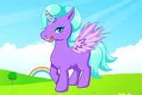 이 유니콘은 마법 같은 변신을 원해요