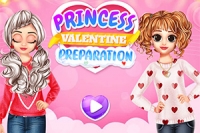 발렌타인데이를 맞아 공주가 최고의 모습으로 준비합니다!