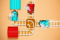 레일 메이즈 퍼즐은 다양한 도전적인 퍼즐을 제공하는 어린이와 성인을 위한 클래식 미로 퍼즐 게임