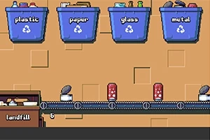 A simple game to learn about recycling