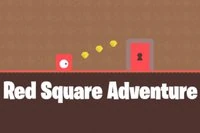 귀여운 빨간 사각형의 모험적인 삶에 오신 것을 환영합니다