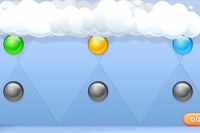 버블의 색깔을 기억하세요