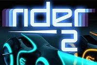 네온 테마 레벨을 질주하며 치명적인 장애물 피하기