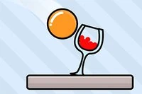 손가락으로 밧줄을 잘라 공을 놓아요