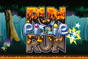 Run Pixie Run is a gorgeous one-button platform runner