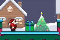 길을 따라 선물을 모아 마법의 썰매를 찾아보세요!