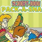 샌드위치와 여러 음식을 들고 있는 애니메이션 캐릭터 두 명