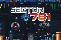 픽셀 아트 메트로이드바니아 플랫폼 게임 Sector 781에서 3개의 지역을 돌파하세요