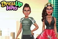 유명 디자이너의 옷을 입고 완벽한 몸매를 자랑하는 매력적인 소녀