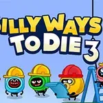 노란 헬멧을 쓴 다양한 색깔의 캐릭터들이 웃으며 줄 서 있는 모습