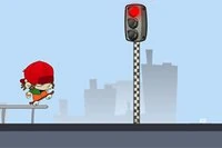 스케이터 키드는 다양한 장애물을 피하는 멋진 스킬 게임입니다