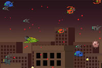 강화 수집하여 적 파괴 (Sky Battle)