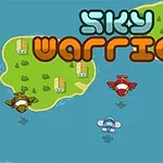 파란 바다 위에 섬과 다섯 대의 비행기가 있는 장면