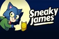 스니키 제임스를 도와서 경비원을 피해 탈출하세요!