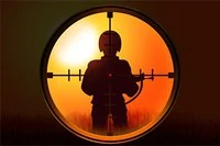 스나이퍼 킹 2D 다크 시티는 슈팅 게임