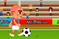 공을 발에 두고 필드 반대편으로 달려가세요!