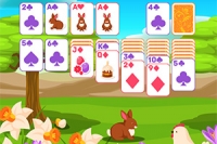 봄 시즌을 위한 귀여운 부활절 디자인으로 솔리테어 클래식을 즐기세요!