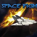 우주 폭발을 배경으로 하얀 우주선이 중앙에 위치해 있는 이미지