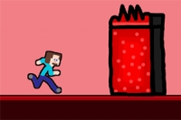 스티브맨 2탄, 용암 세계에서 살아남기