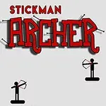 스틱맨 두 명이 각각 활을 들고 있는 이미지