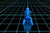 스틱맨 네온 워리어 세계의 오토바이 레이싱 게임