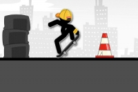 아레나에 들어가 Stickman 스케이터가 되세요