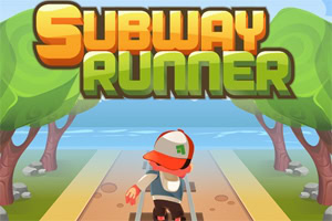 나무 배경 앞 철로 위에 후드와 모자를 쓴 캐릭터가 나무 상자와 함께 서 있다