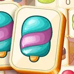 파란색과 분홍색으로 된 아이스크림 그림이 있는 두 개의 카드