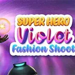 슈퍼 히어로 복장을 한 소녀가 손에 에너지를 모으고 있는 이미지