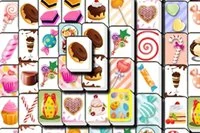 사탕이 있는 마작 솔리테어 게임