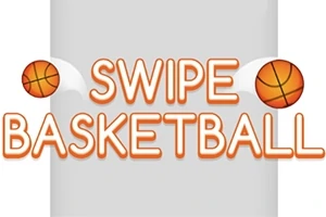 농구공과 함께 SWIPE BASKETBALL이라는 텍스트가 중앙에 있는 이미지