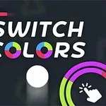 색색의 막대와 원이 있으며 SWITCH COLORS라는 글자가 있는 이미지