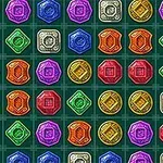 Discover ancient riddles and gather artifacts in match3 games online
