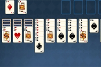 카드를 킹부터 에이스까지 슈트별로 정렬