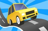 차를 피해서 길을 건너 목표 지점에 도착하세요